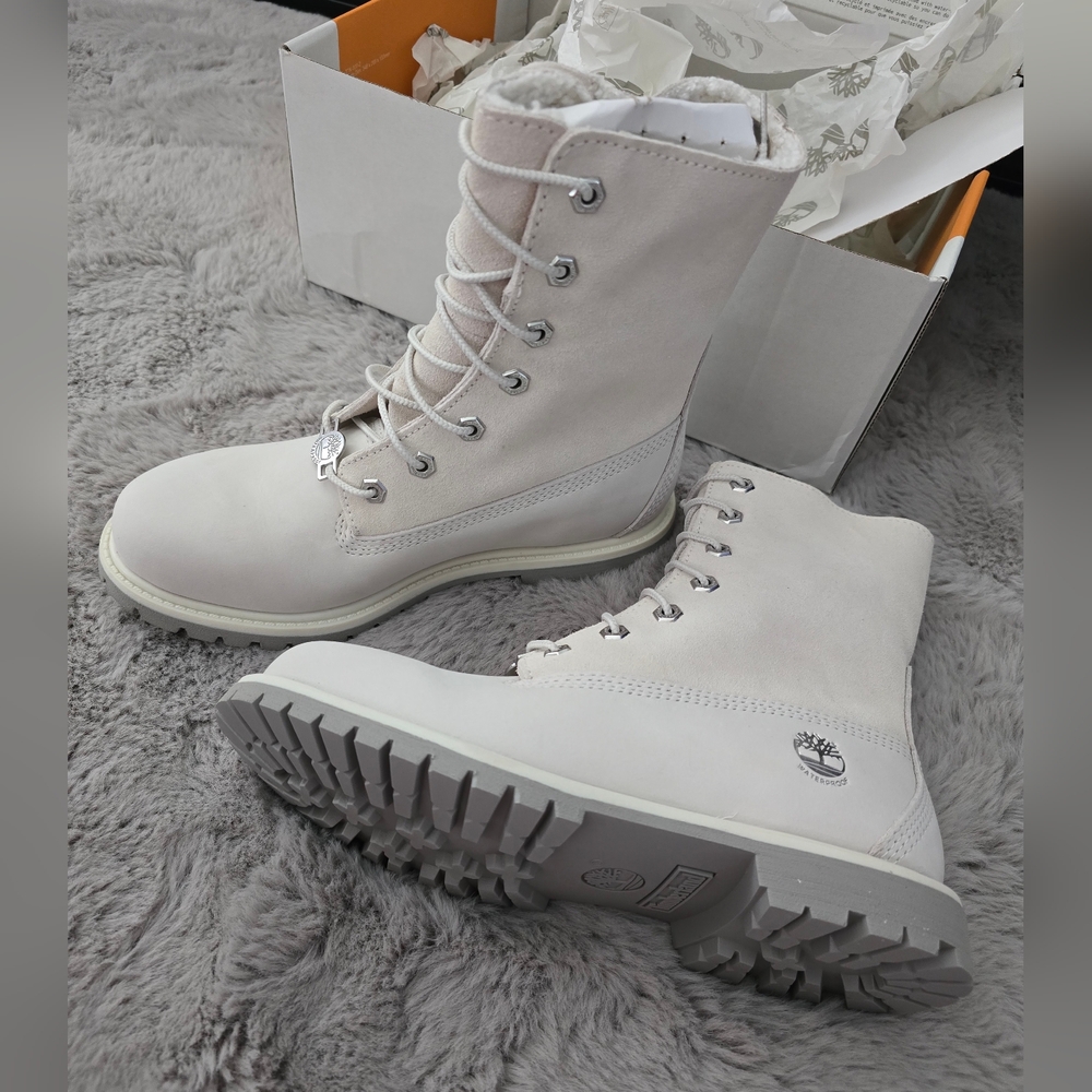 Timberland Women's White Boots